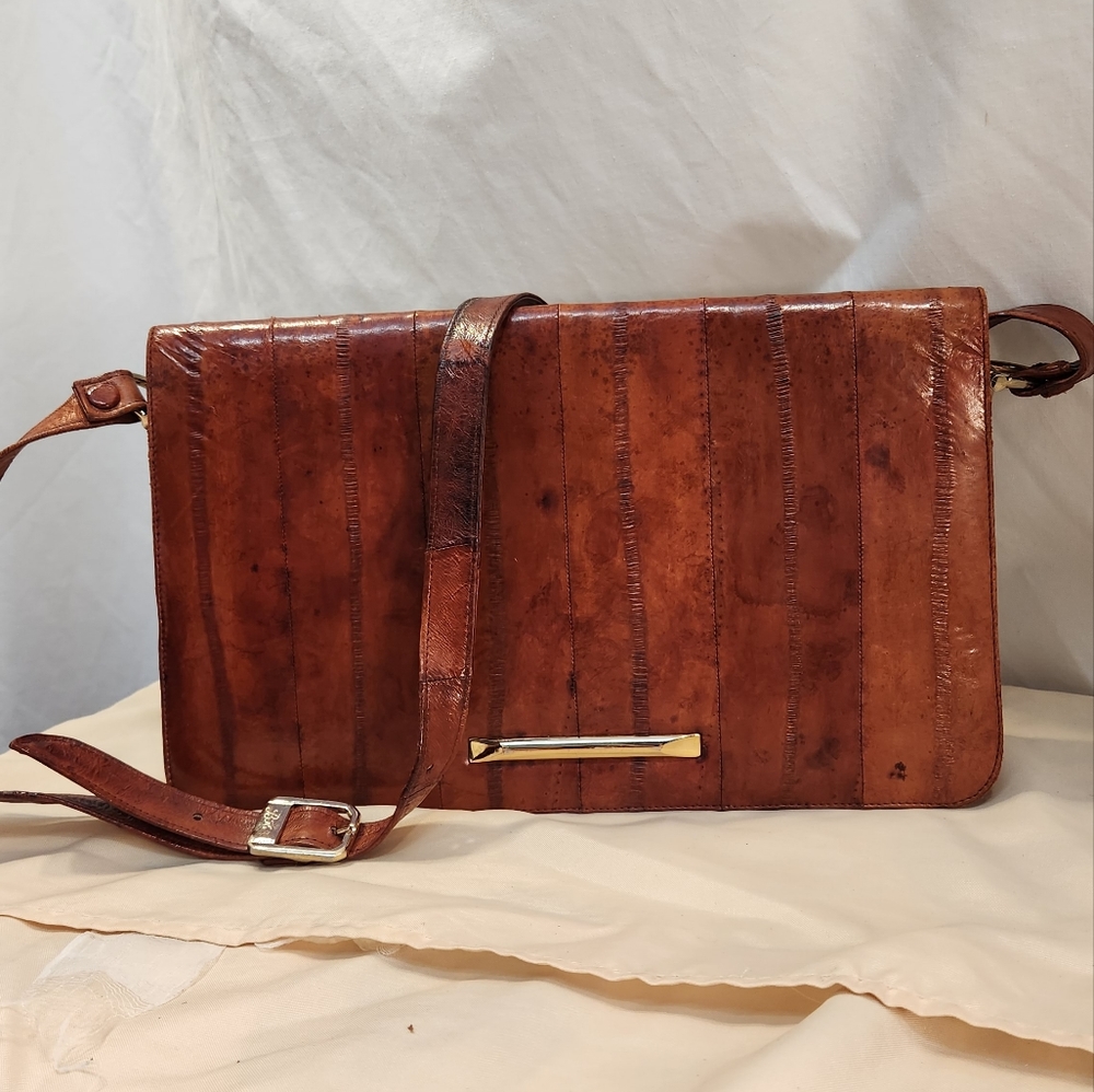 EEL SKIN HANDBAG